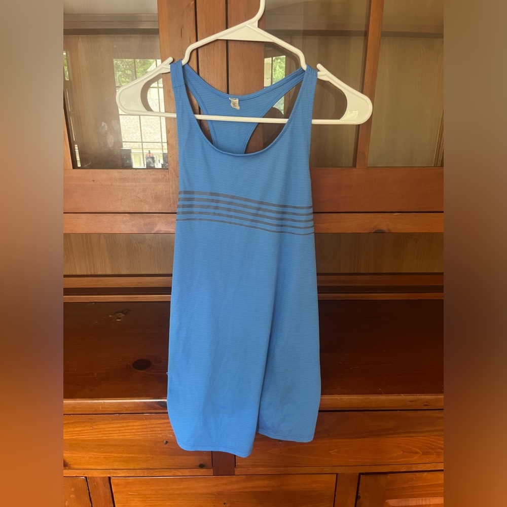 Under Armor Blue Racer Back Tank MEDIUM